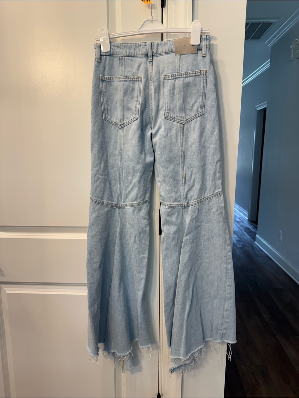 Free People Live Wire Light Wash Flared Jeans - Picture 6 of 6